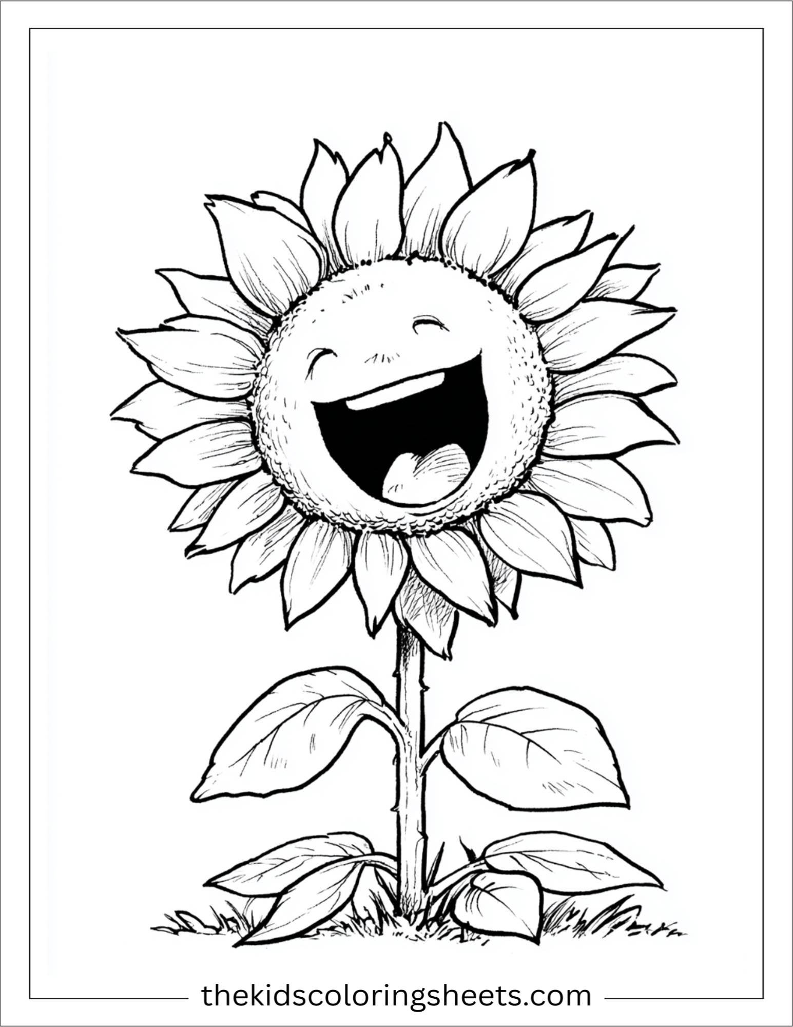 Sunflower Laughing Out Loud