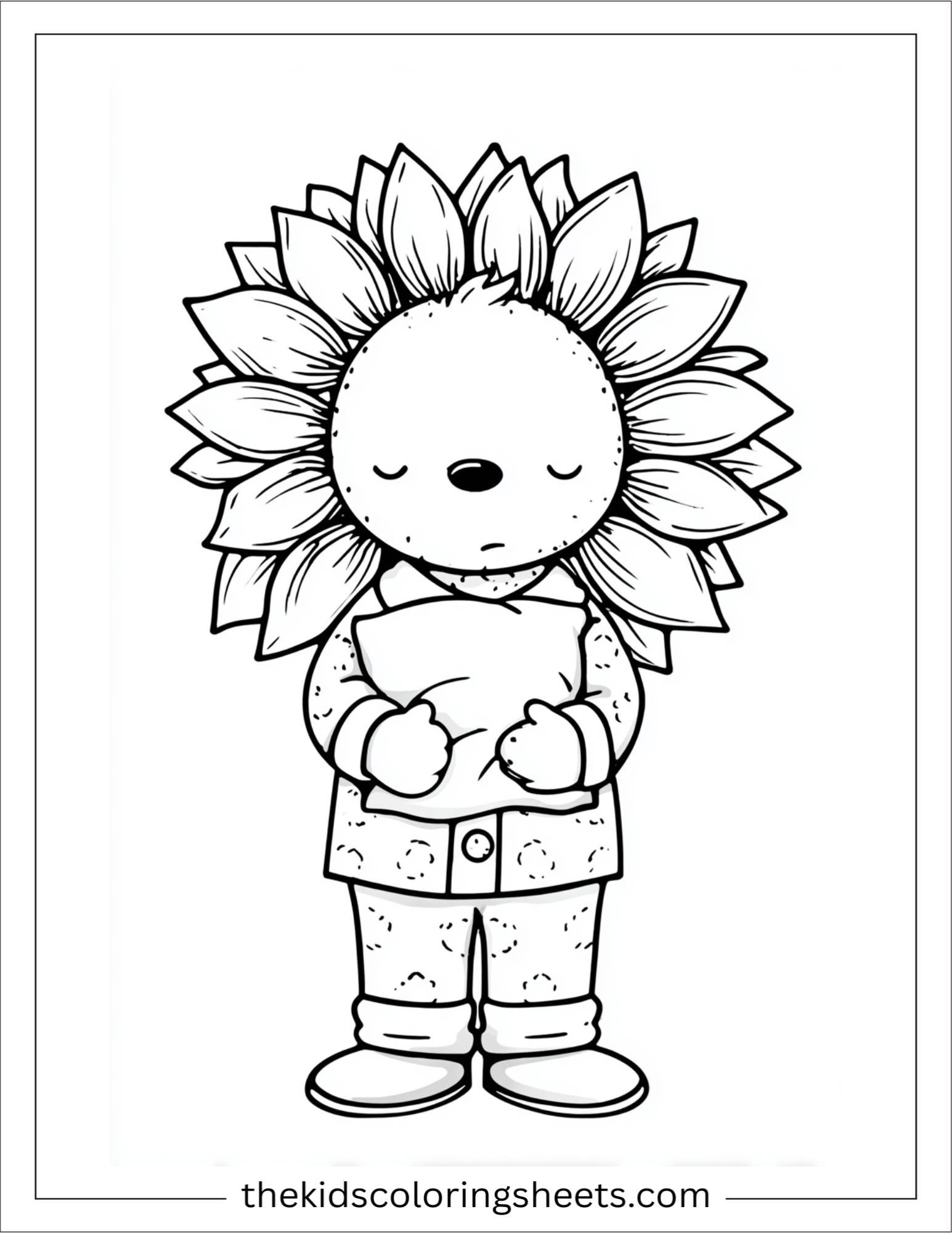 Sunflower in Pajamas