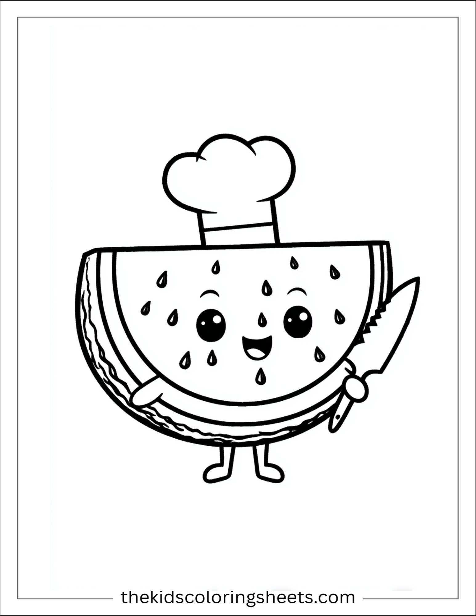 Watermelon baking cookies