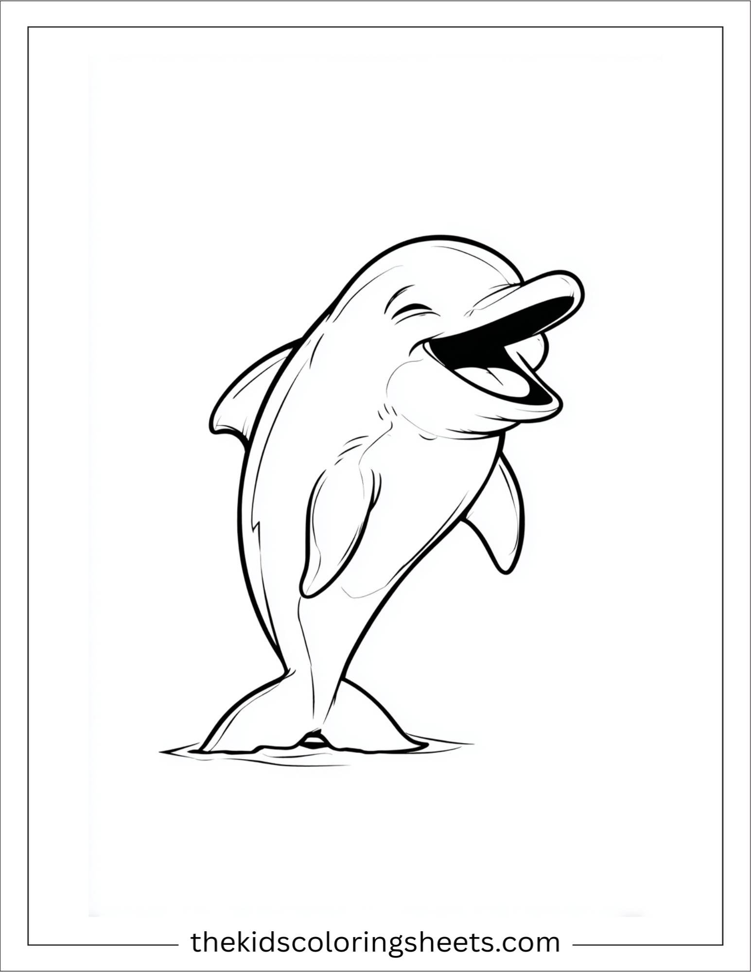 dolphin giggling with joy