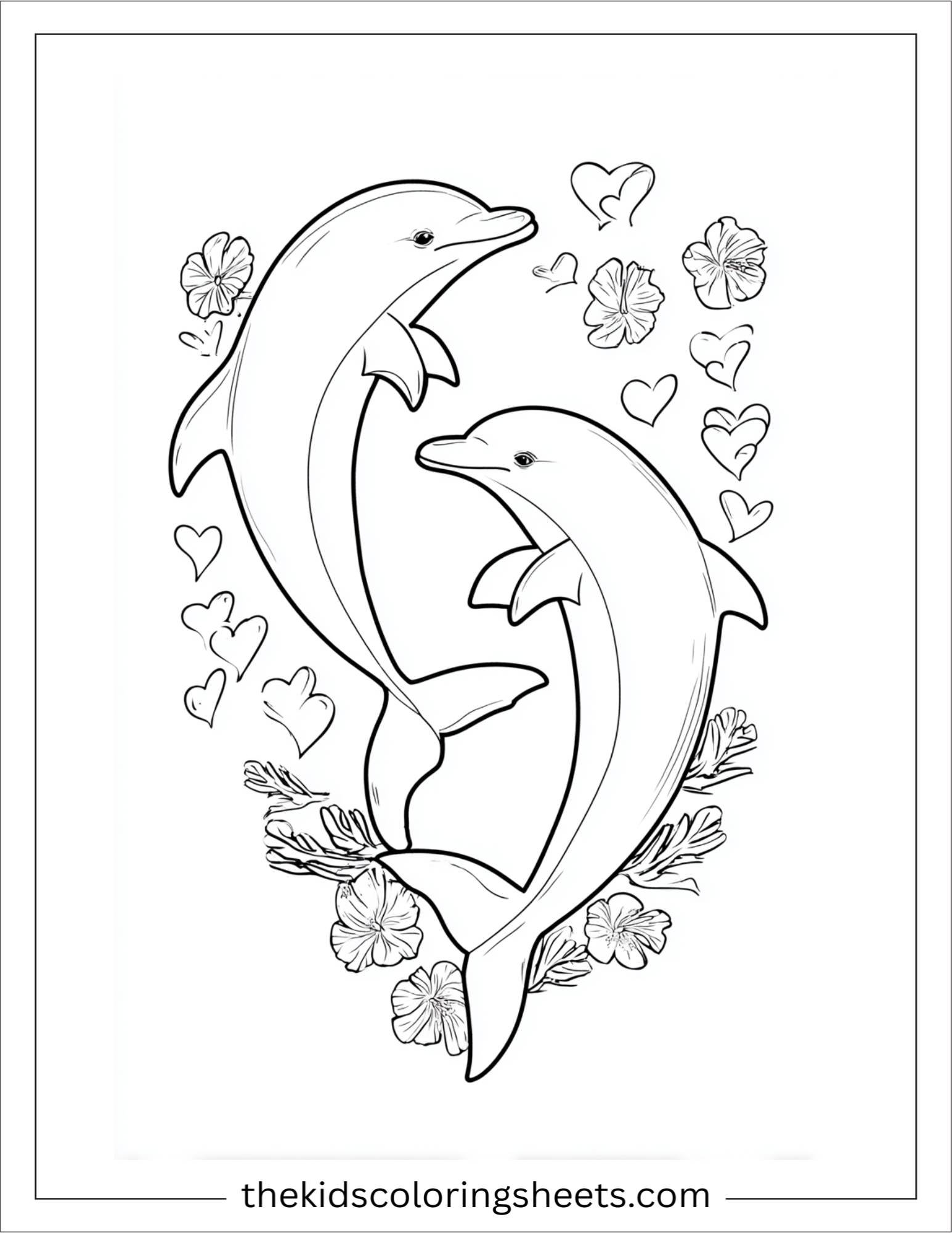 dolphin in love