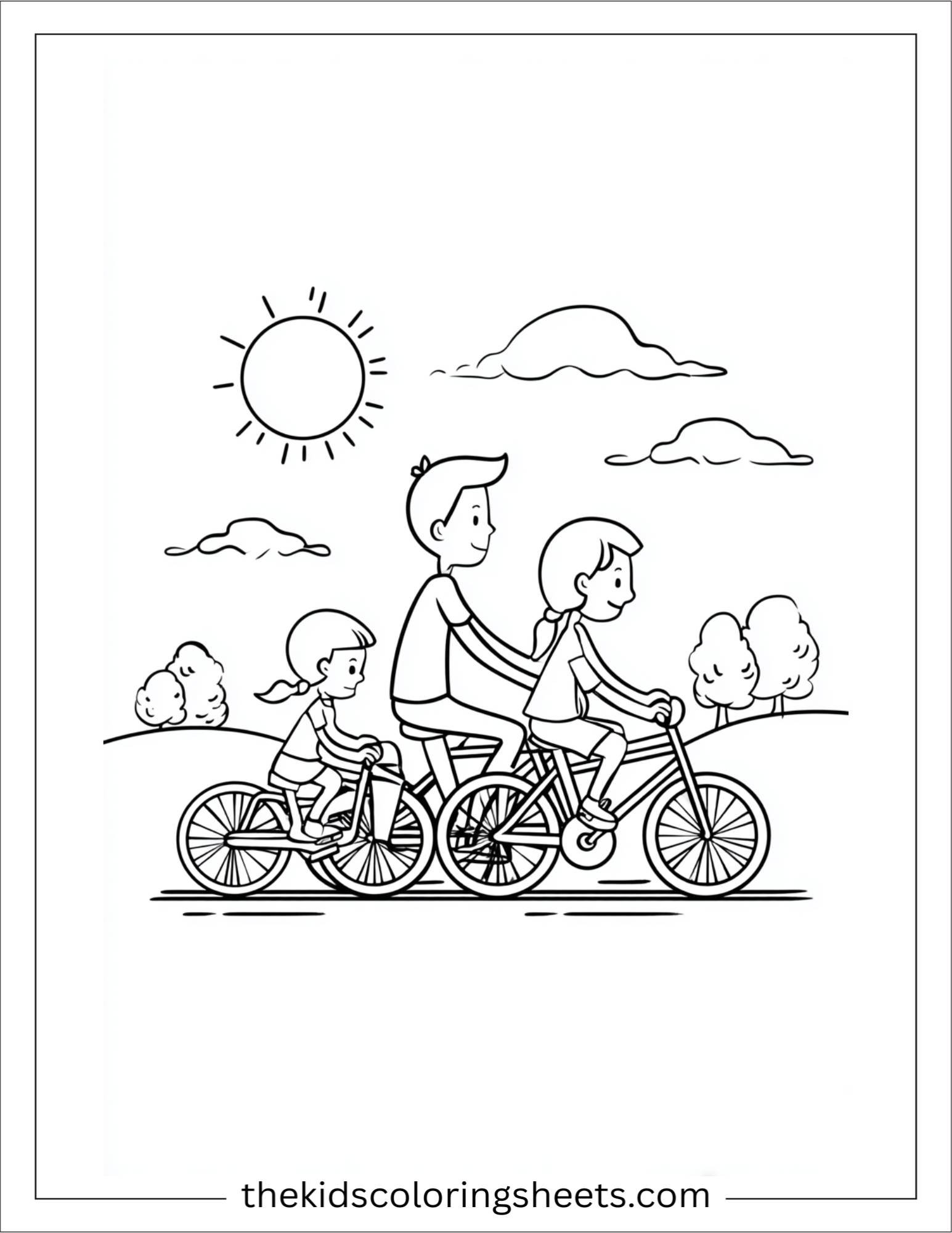 June family bike ride