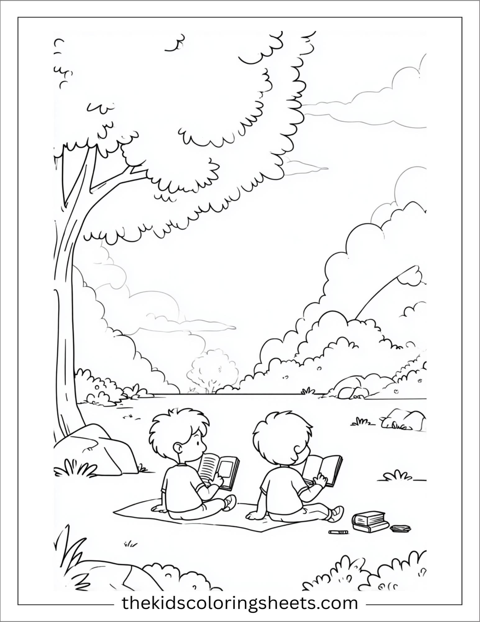 June outdoor Storytime