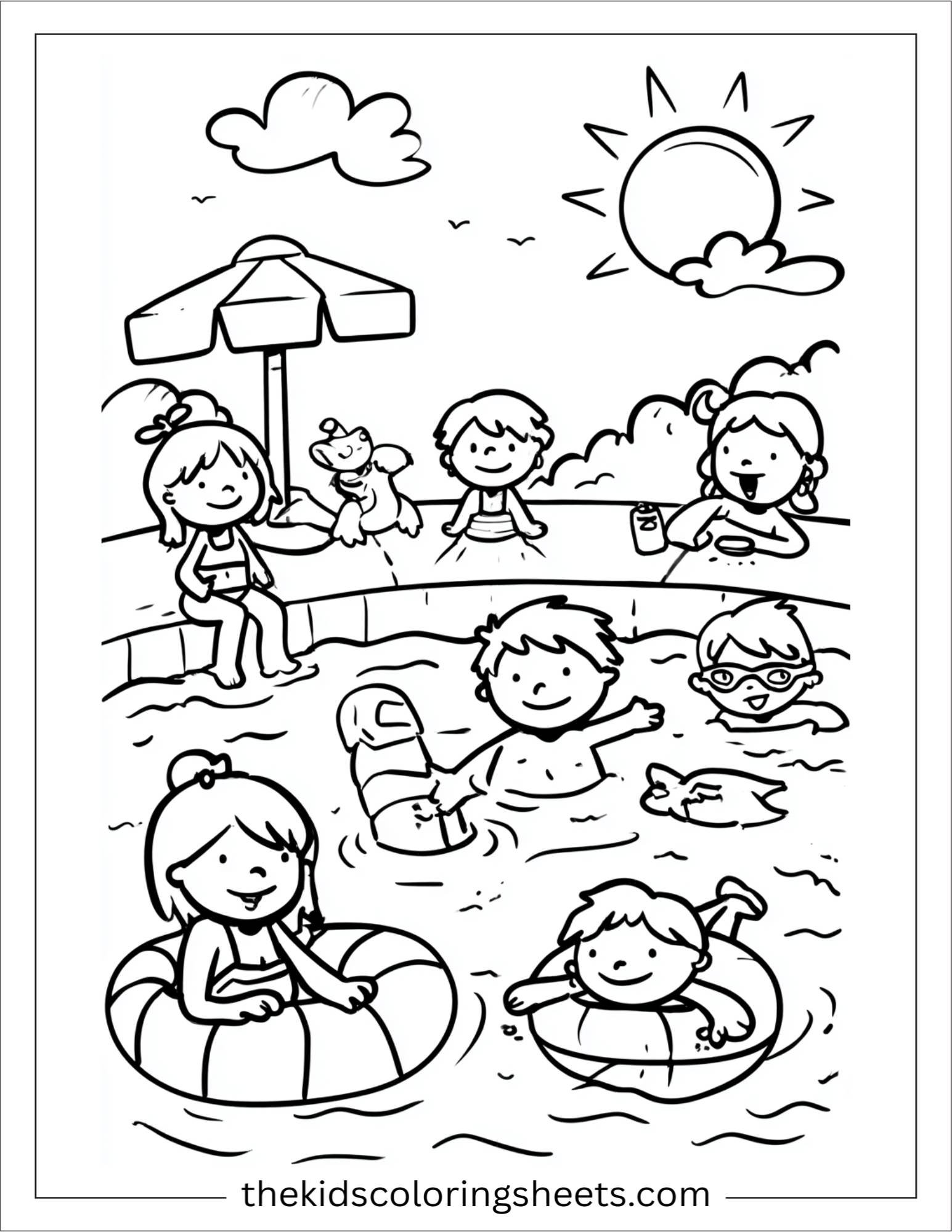 June pool party