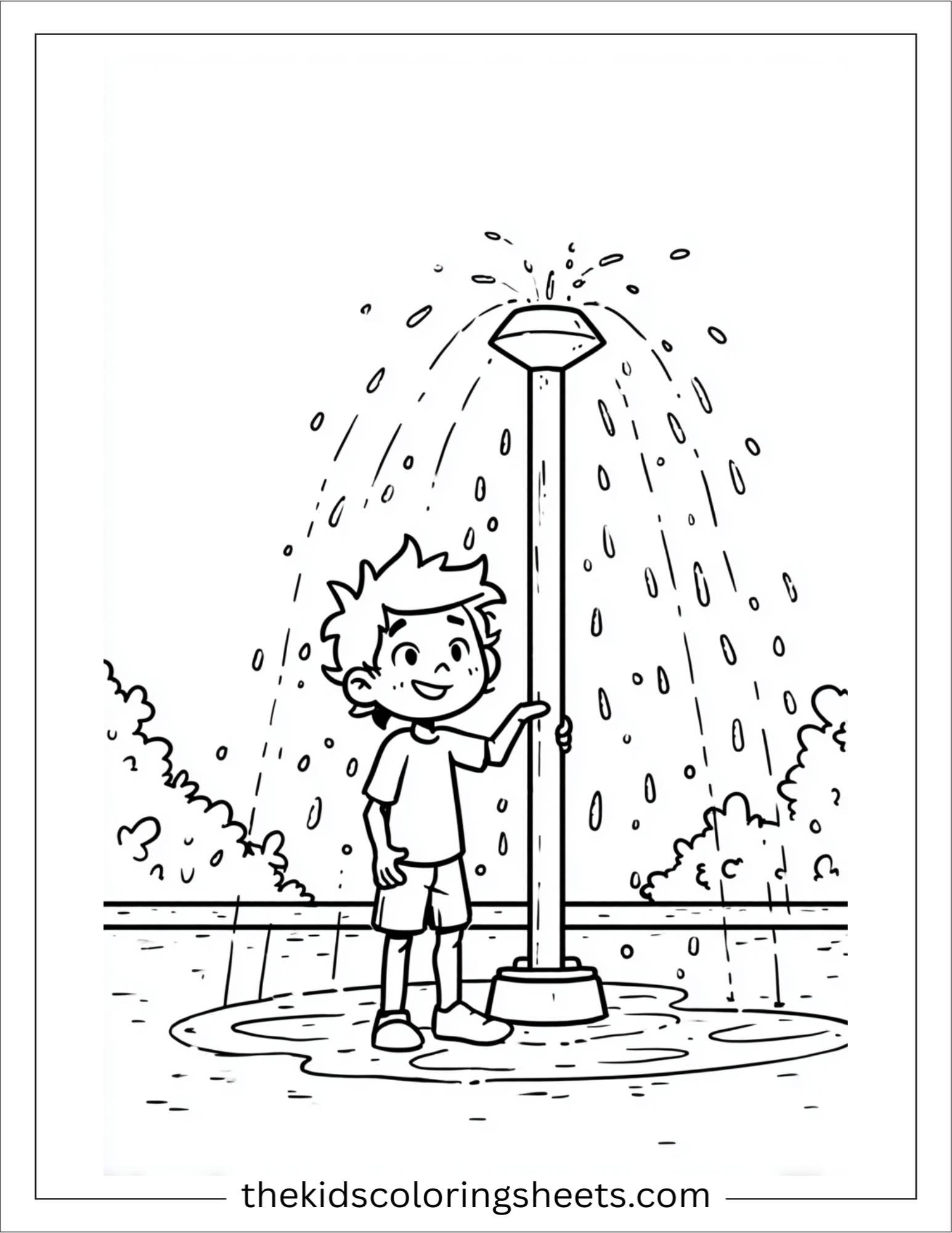 June splash pad fun