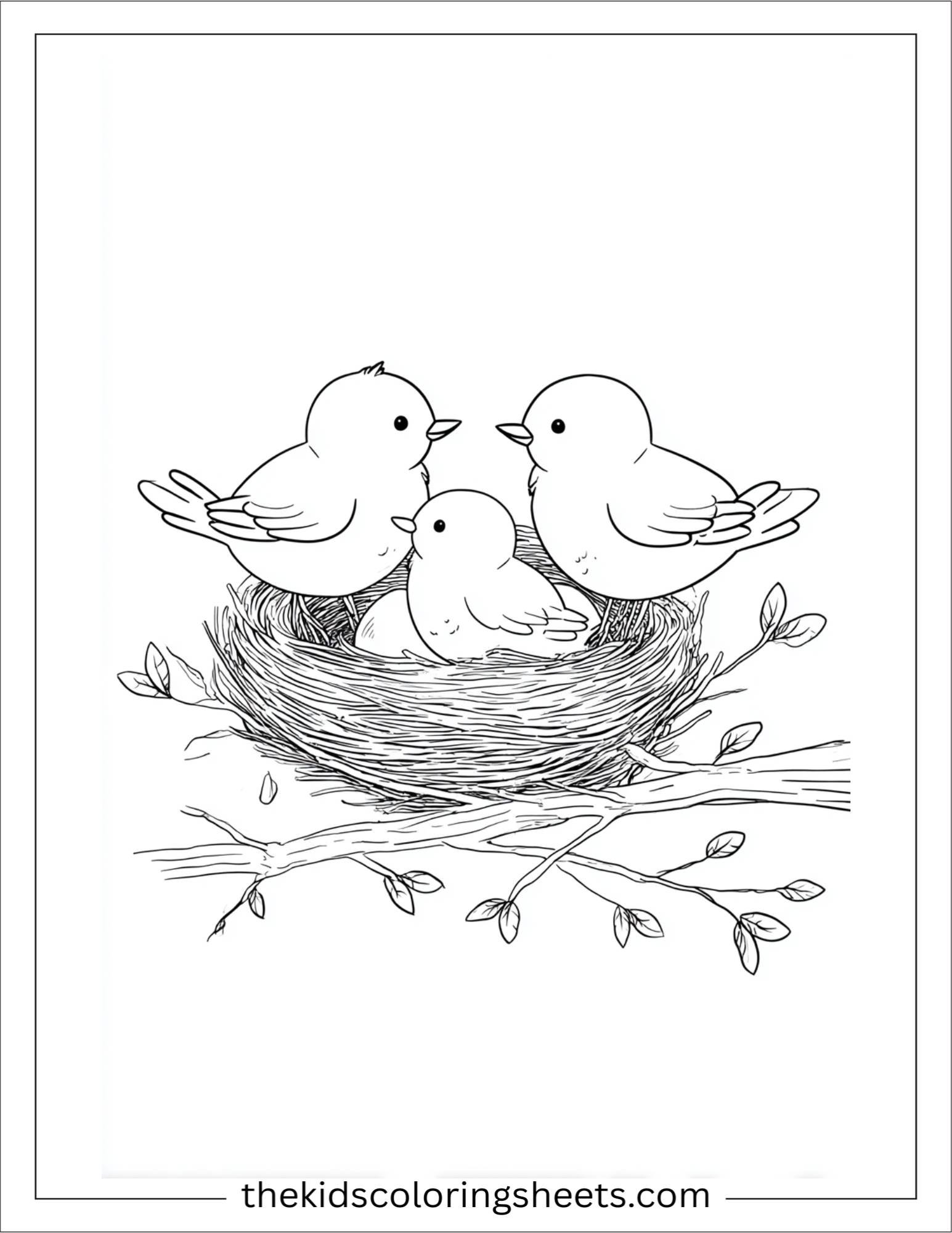 May birds building nests