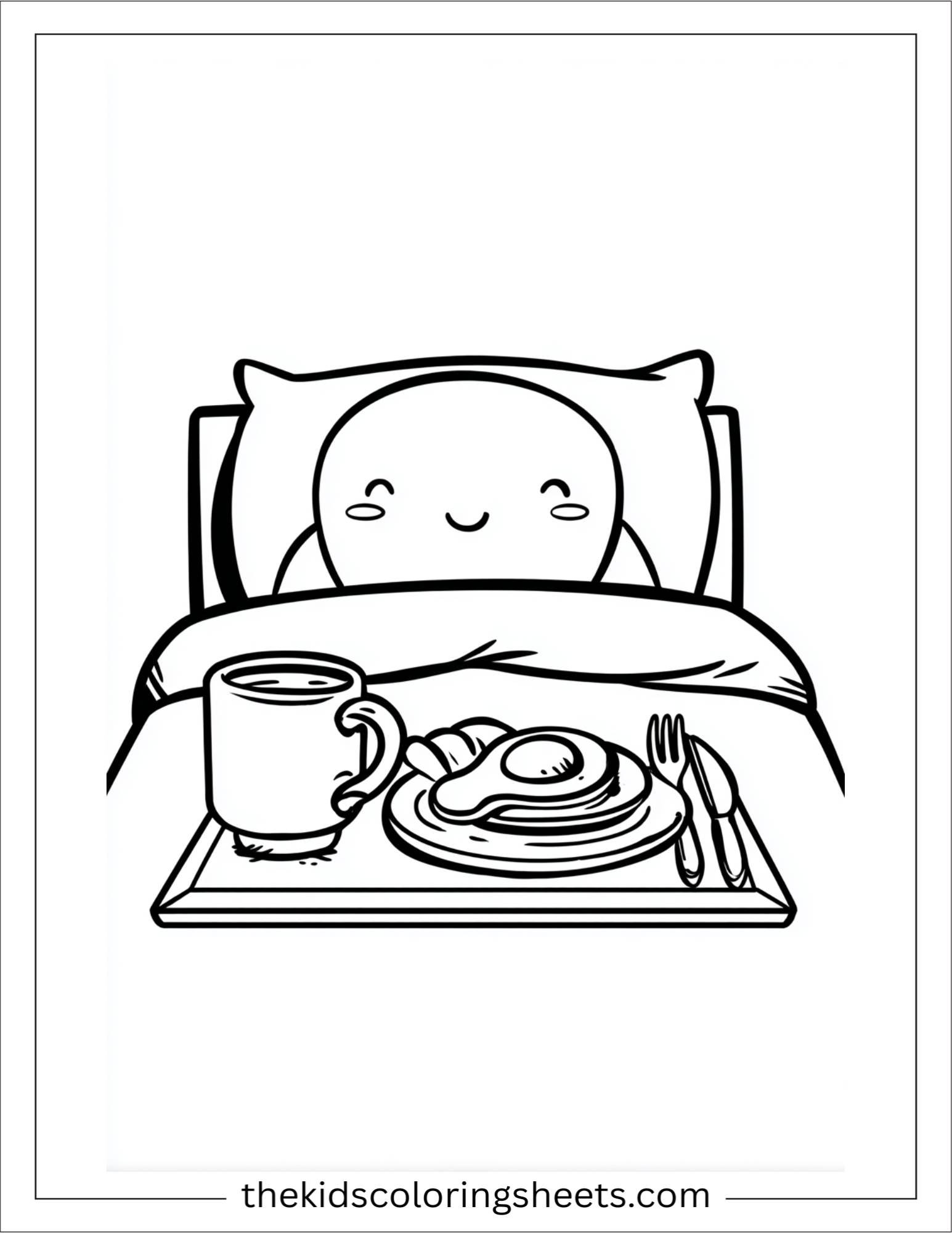 May breakfast in bed