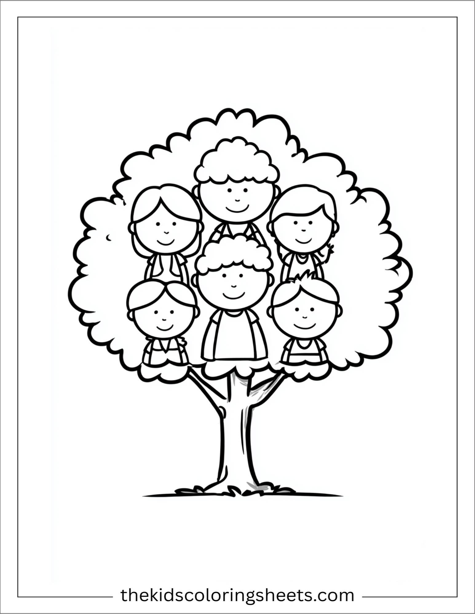 May family tree poster