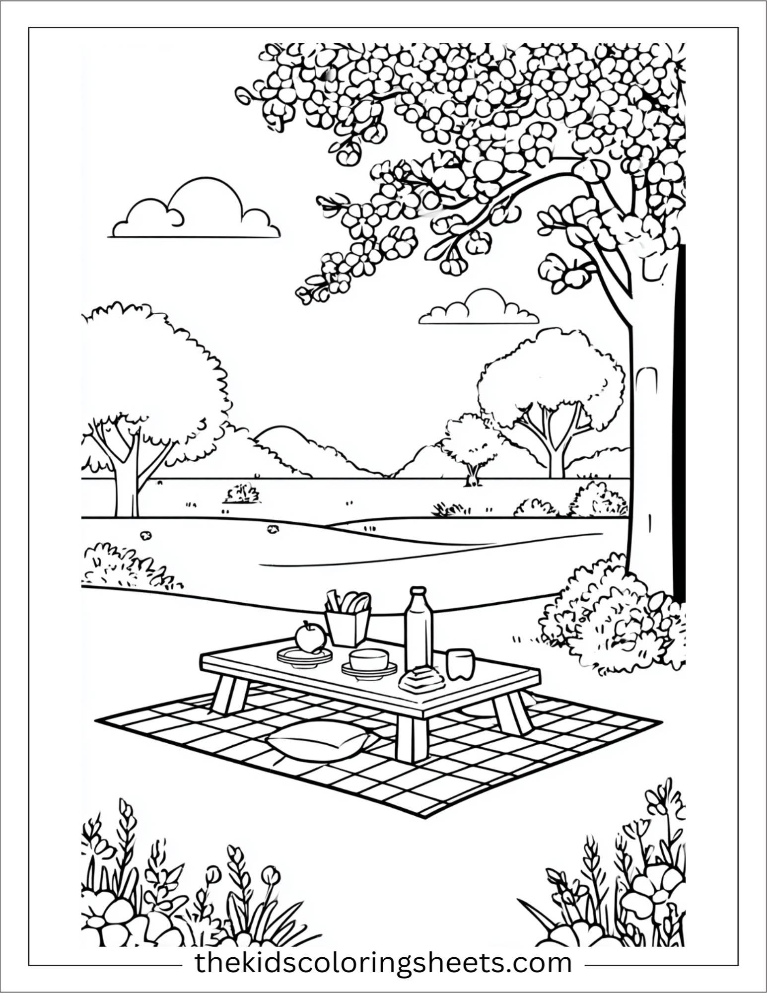 May garden picnic
