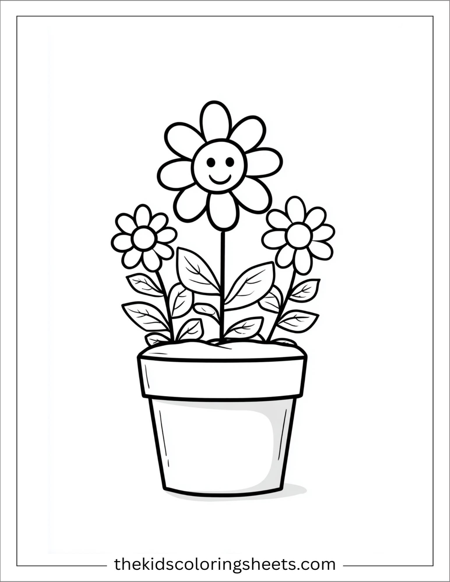 May handmade flower pot