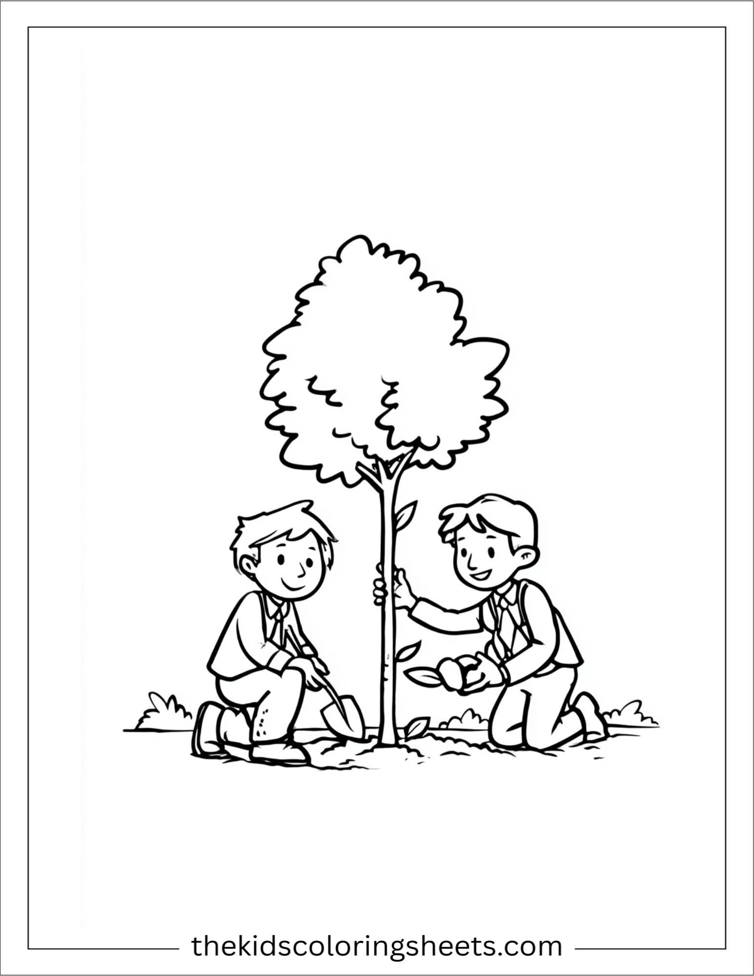 May tree planting day