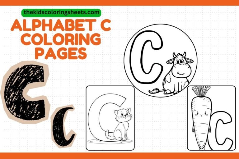 alphabet c coloring pages