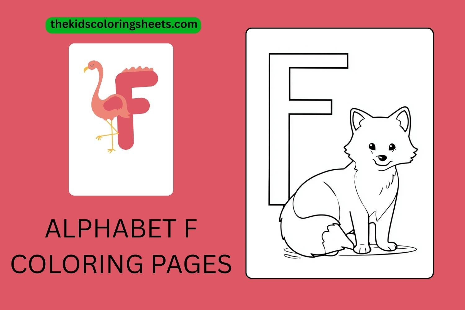 alphabet f coloring pages
