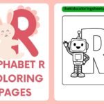 alphabet r coloring pages