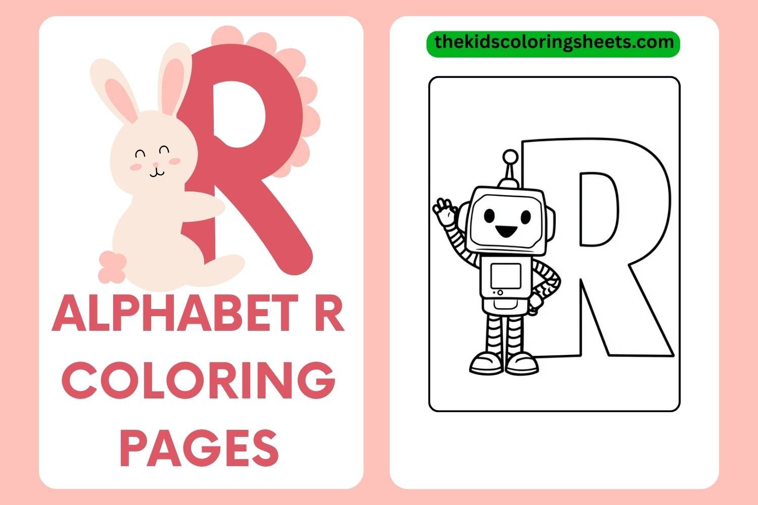 Fun and Easy Alphabet R Coloring Pages for Kids