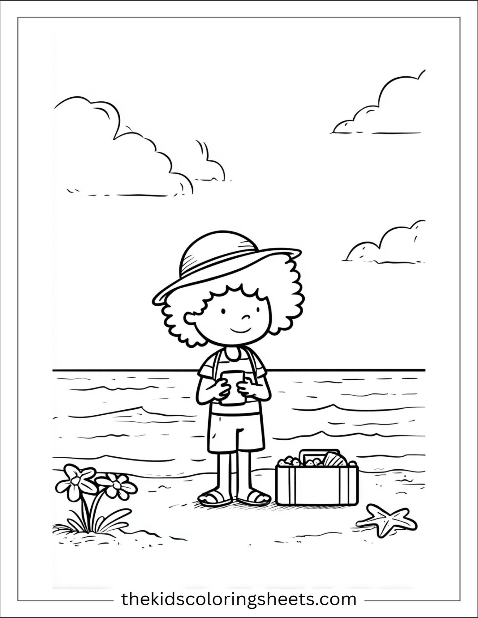 july beach treasure hunt