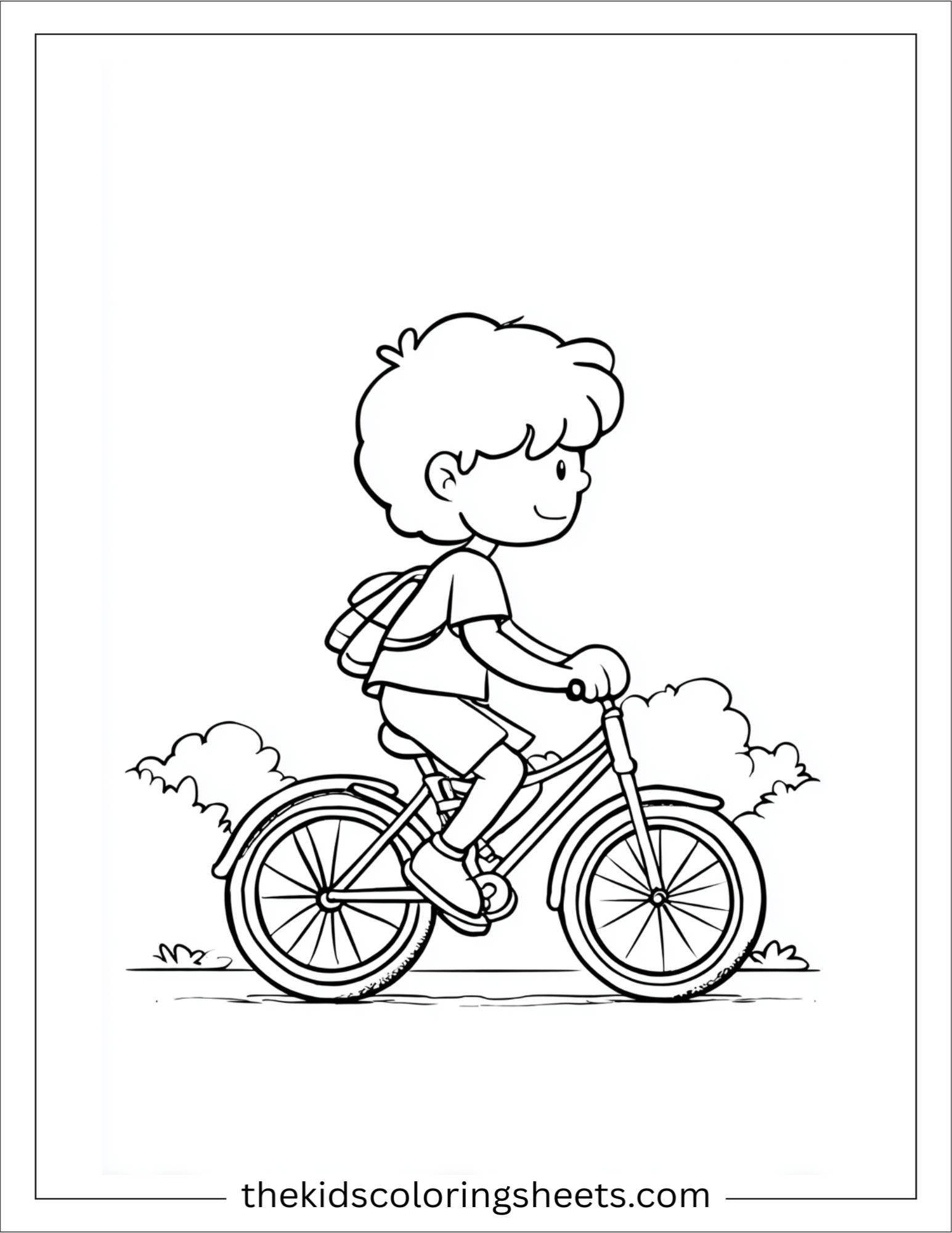 july kids bicycle parade