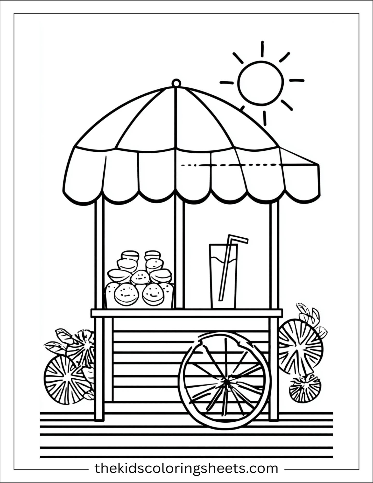 july summer lemonade stand