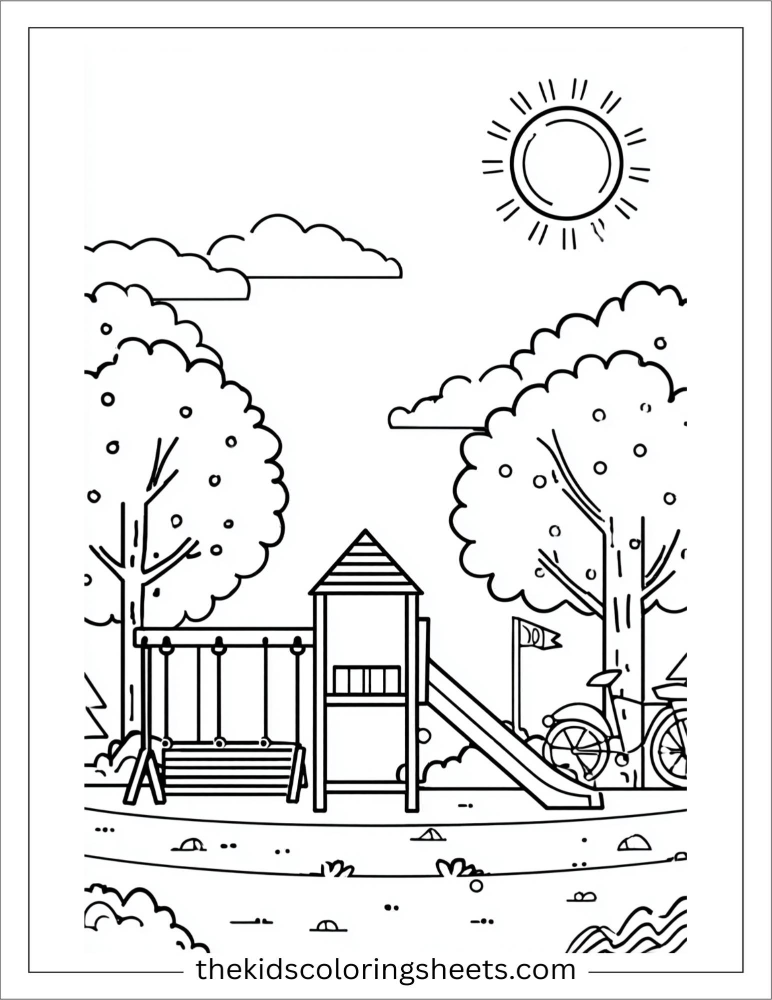 july summer playground day