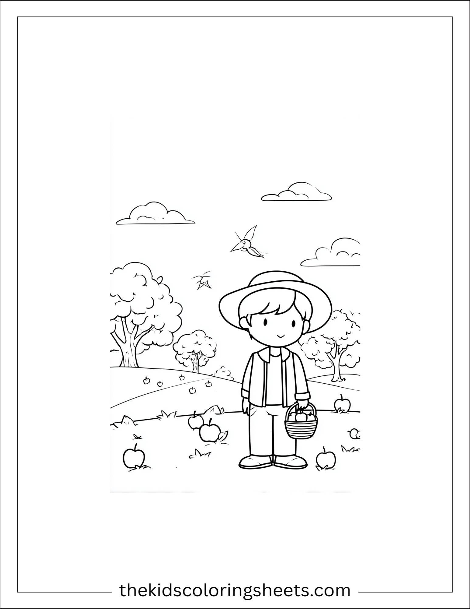 october apple picking day