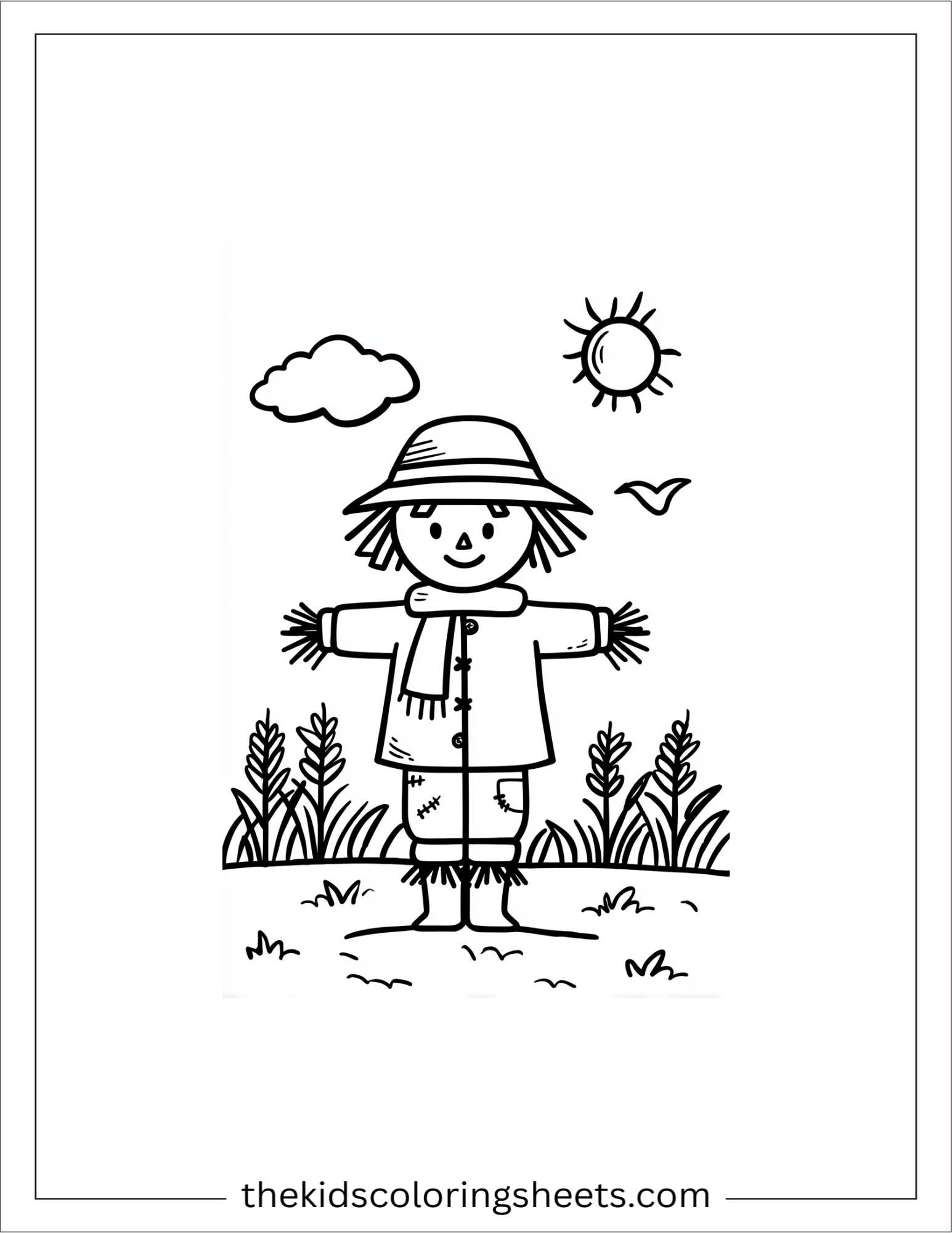 october scarecrow building